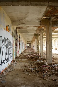 Sanatorio en ruinas