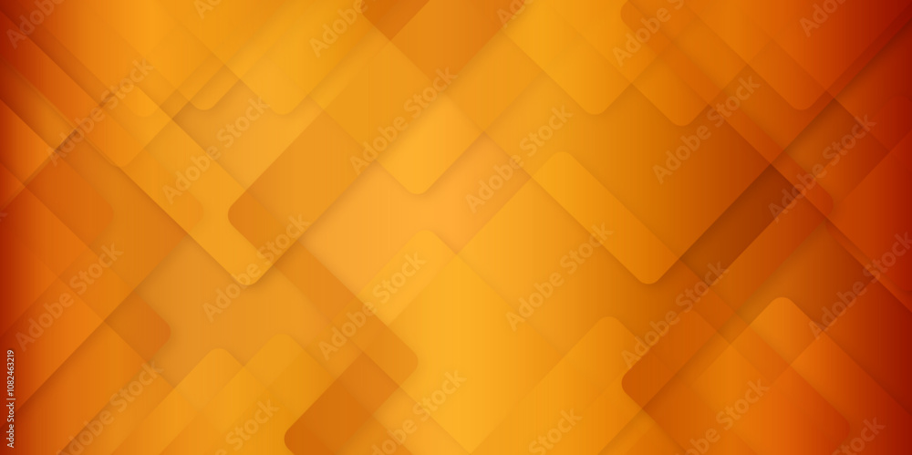 Poster abstract modern orange, red pattern geometric luxury gradient line background random square shape de