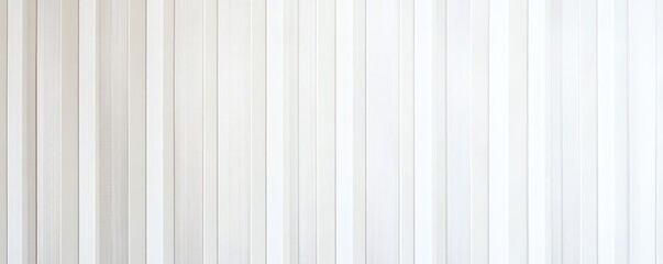 Obraz premium Contemporary Stripe Pattern on White Wallpaper