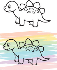 white background animal vectors, cats, elephants, hippos, giraffes, elephants, dinos