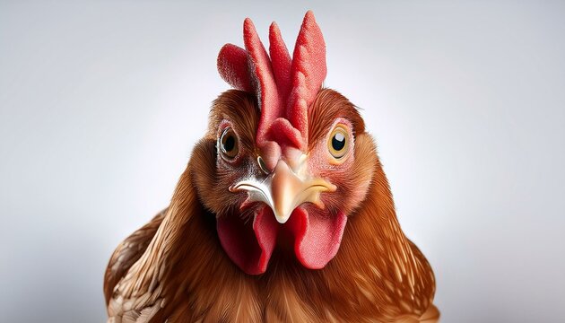 humorous and exaggerated chicken caricature fun twist on pet portrait