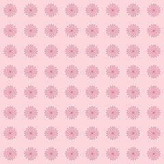 seamless pattern with snowflakes