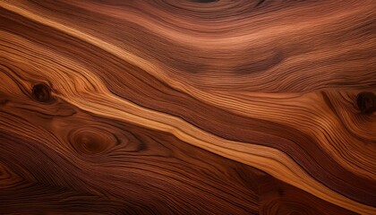 Obraz premium walnut wood texture super long walnut plate texture background