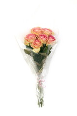Bouquet de roses horticoles