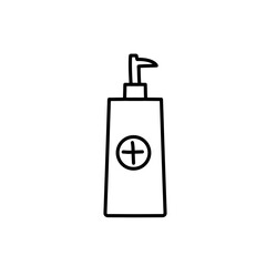 antiseptic bottle icon