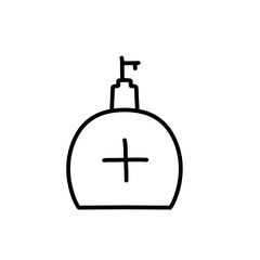 antiseptic bottle icon