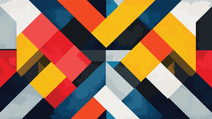 geometric square colourfull art  design