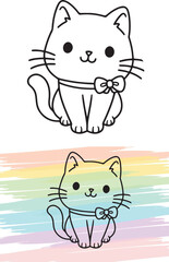 cute kitten, Funny cat picture