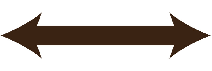 Long arrow icon. long arrow vector. flat style Arrow symbol. arrow on a white background. vector illustration.