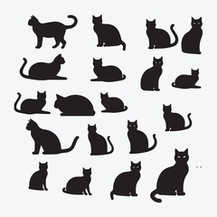 Download High-Quality Cat Icon Silhouette Vector Files