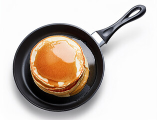 調理中のパンケーキ