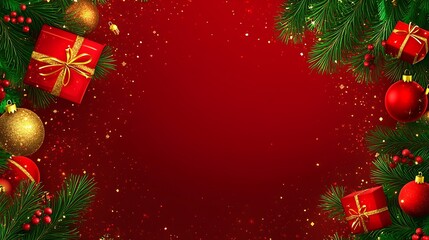 Festive christmas celebration holiday season digital background colorful atmosphere aesthetic viewpoint joyful concept for seasonal marketing