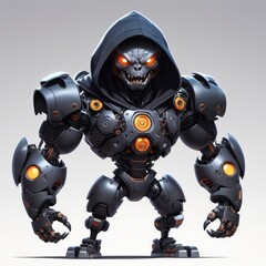Fototapeta premium Grim Reaper Bot