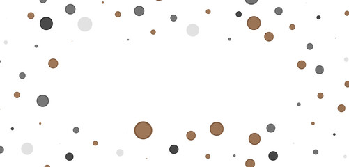 Multicolored paper confetti on transparent background. Realistic confetti flying. Colorful scattered items to holiday decorations.
