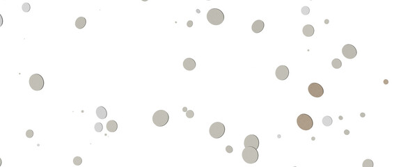 gold confetti background, isolated on transparent background