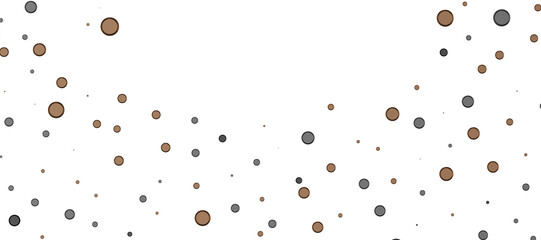 Joyful Deluge: Brilliant 3D Illustration Showcasing an Overflow of gold Confetti