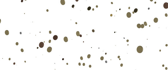 Radiant Revelry: Enthralling 3D Illustration of Shining gold Confetti