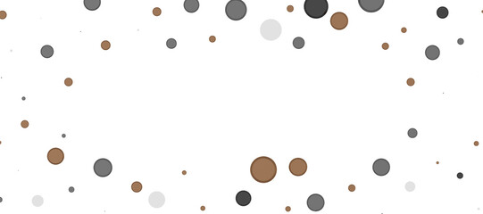 Joyful Deluge: Brilliant 3D Illustration Showcasing an Overflow of gold Confetti