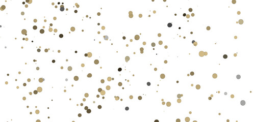 Dazzling Delight: Mesmerizing 3D Illustration of Glittering gold Confetti