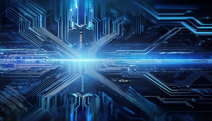 Digital Matrix with Intricate Pathways