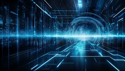 Neon Connections Representing Advanced AI
