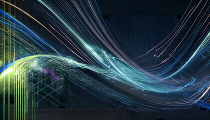 Abstract Web of Cyber Connections