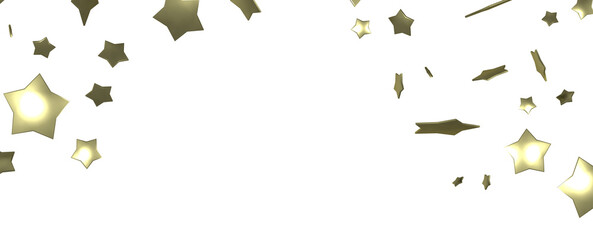 Drifting Christmas Stardust: Captivating 3D Illustration of Descending Stardust Particles for the Holidays