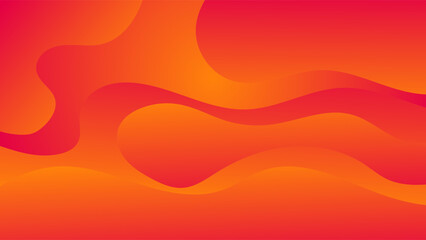 ABSTRACT BACKGROUND WITH GRADIENT MESH SHAPES ELEGANT ORANGE RED SMOOTH LIQUID COLORFUL DESIGN VECTOR TEMPLATE GOOD FOR MODERN WEBSITE, WALLPAPER, COVER DESIGN 