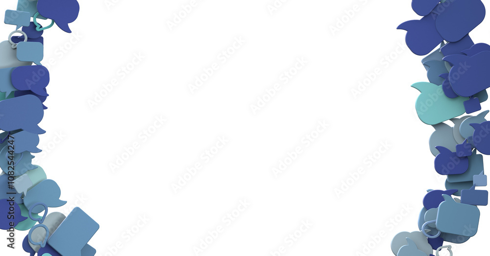 Aufkleber hand holding using mobile phone with email icon on screen. concept of business communication