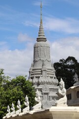 Fototapeta premium Pagode d'argent - Phnom Penh