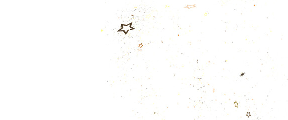 Abstract Golden Confetti Explosion