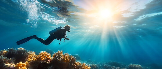 Biologist documents coral growth in marine sanctuary to enhance nature conservation efforts