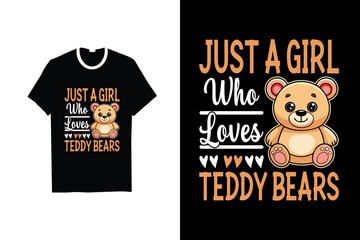 TEDDY BEARS T-SHIRT DESIGN