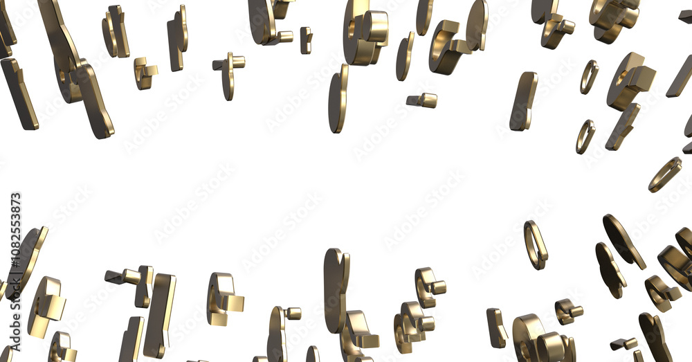 Poster touching 3d rendering flying email icon with his fin