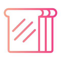 bread gradient icon