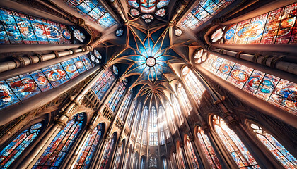 Fototapeta premium ステンドグラス