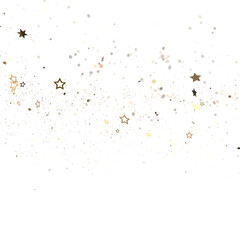 Fototapeta premium Stars - stars background, sparkle lights confetti falling. magic shining Flying christmas stars on night