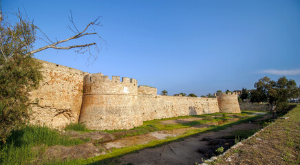 view of othello (famagusta, magosa) castle Lusignan Kingdom of Cyprus