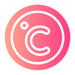 celsius gradient icon