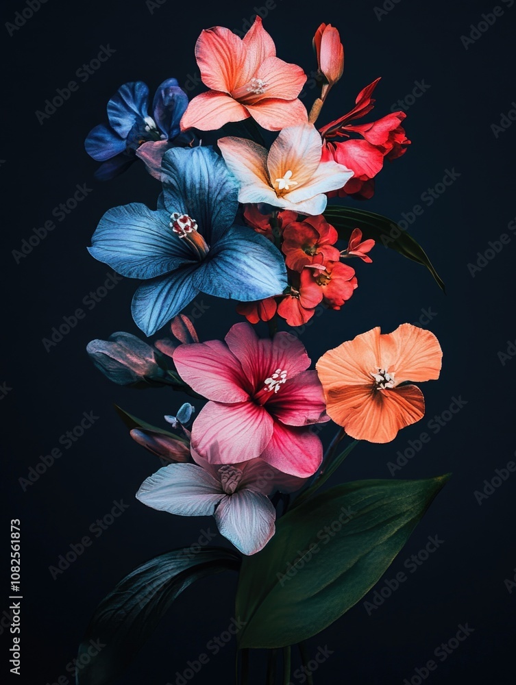 Wall mural Flowers in a vase