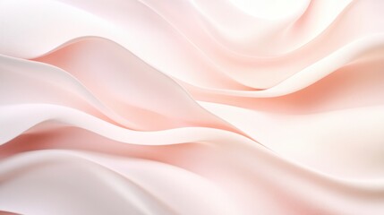 White and Pink Fabric Close-up