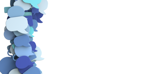 flying email icon and web flying