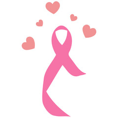 World Cancer Day. Hand with ribbon of World Cancer Day.