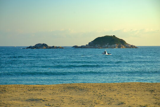 Jukdo Island View from Bongpo Beach