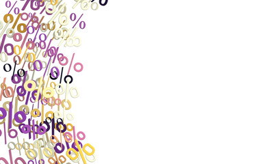 percent sign percentage icon interest rate background