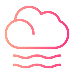 fog gradient icon