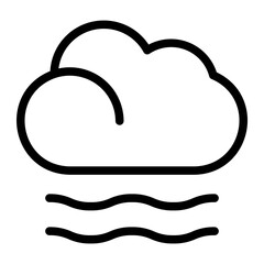 fog line icon