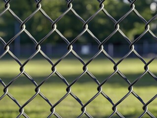 Naklejka premium Baseball Field Background