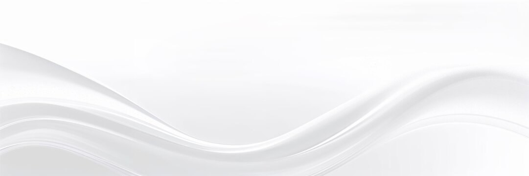 3D Abstract White Background. Created with Generative AI Technology