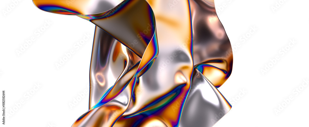 Aufkleber a symphony of holography: unleashing the magic of a 3d holographic display